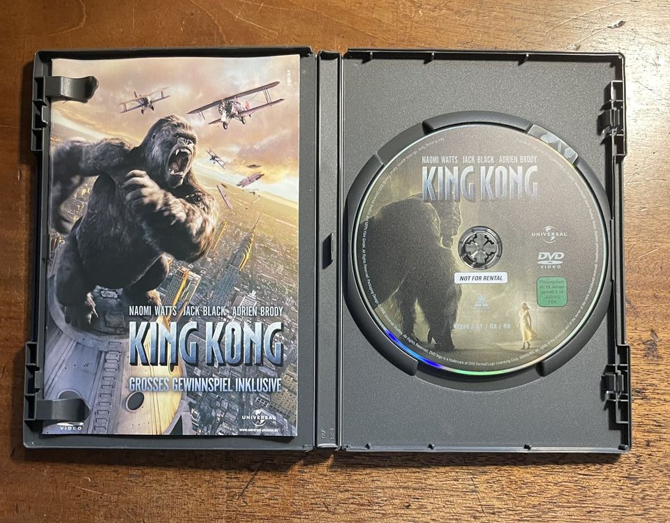 DVD King Kong 2005 in Hamburg