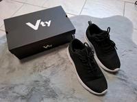 schwarze Vty Sneakers Schuhe mit weißer Sohle Größe 40 Nordrhein-Westfalen - Telgte Vorschau