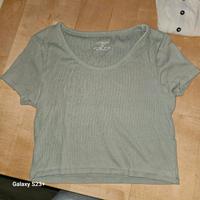 mintgrünes Feinripp Tshirt Primark Bayern - Schwarzenfeld Vorschau