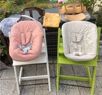 Stokke Tripp Trapp weiß grün Newborn Set Babyset Tabletts Brandenburg - Fredersdorf-Vogelsdorf Vorschau