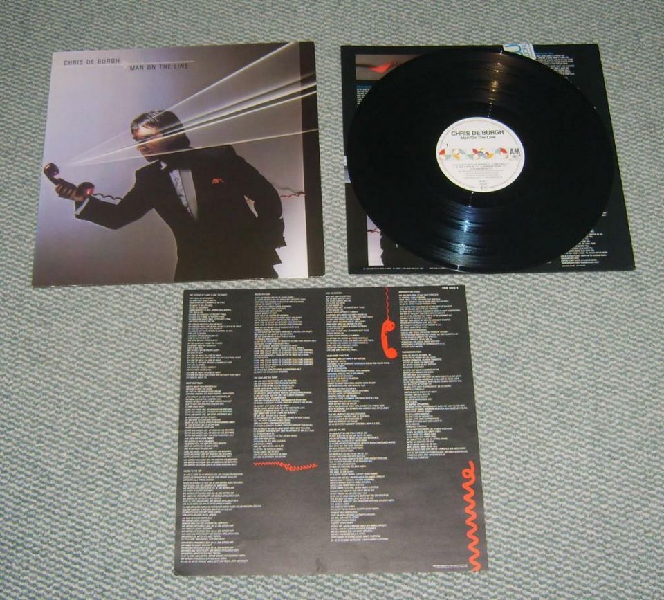 Chris de Burgh LP Vinyl Schallplatte CD 80er in Röthenbach