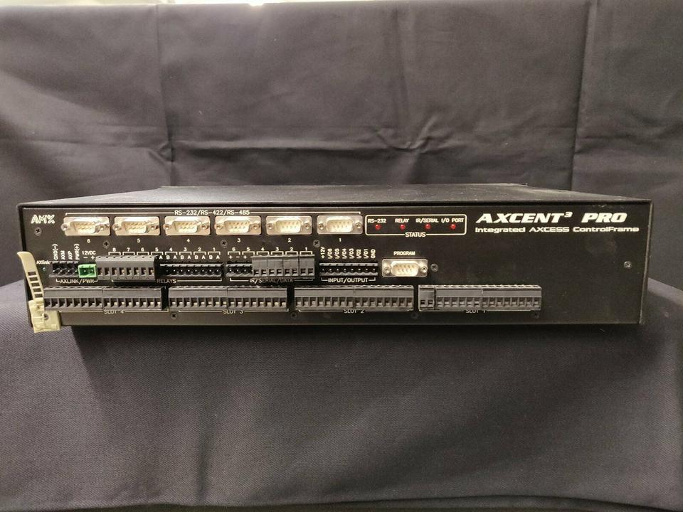 AMX AXCENT PRO Controlframe mit Touchdisplay / Saalsteuerung in Assamstadt