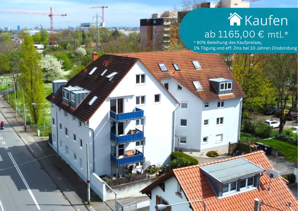 ++ Lichtdurchflutete 3,5-Zimmer-Maisonettewohnung im beliebten Frankfurt Nied ++ in Frankfurt am Main