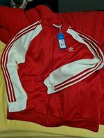 Trainingsjacke adidas rot Bayern - Grafing bei München Vorschau