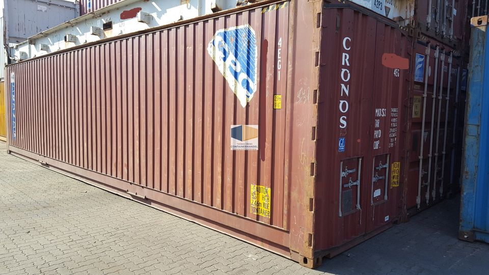 20` / 40` Fuß  6m / 12m  Seecontainer - OBERHAUSEN - High Cube Container Lagercontainer Container Magazincontainer Überseecontainer NEUWERTIG GEBRAUCHT in Oberhausen