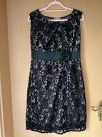 Kleid schwarz/altrosa Gr. ca 40/42 Sachsen-Anhalt - Gommern Vorschau