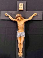 Großes Kruzifix * Holzkreuz * Jesus Christus aus Gips * Kreuz 75 Nordrhein-Westfalen - Altenbeken Vorschau