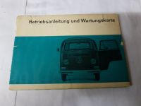 Betriebsanleitung VW Bus  8/67 Rheinland-Pfalz - Udenheim Vorschau