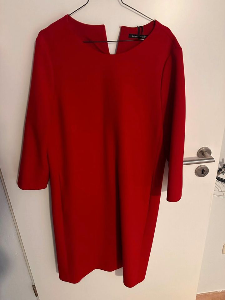 Luisa Cerano Kleid Cocktailkleid rot 42 XL neu mit Etikett in Willmering