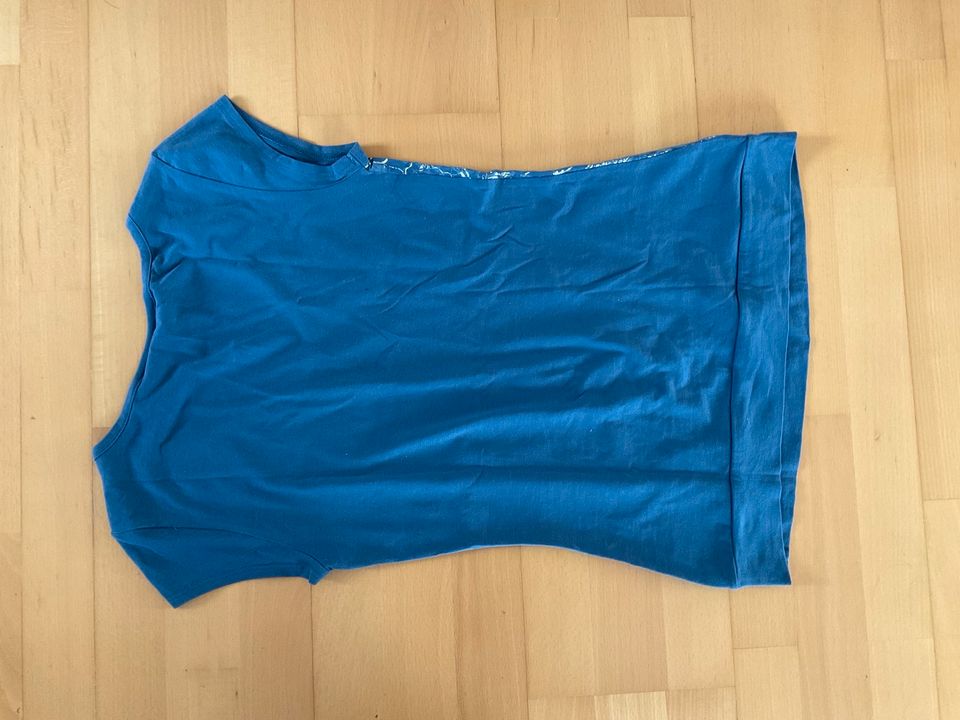 Shirt stahlblau von DKNY Jeans aus USA in Schorndorf