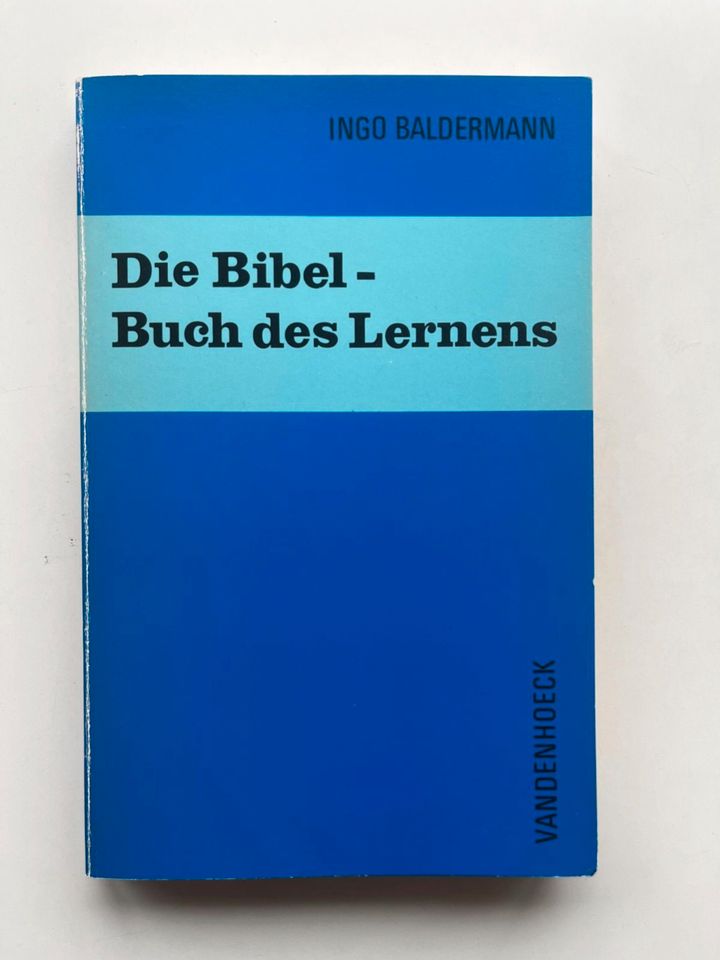 Ingo Baldermann Die Bibel - Buch des Lernens, Grundzüge biblisch in  Dortmund - Innenstadt-West | eBay Kleinanzeigen ist jetzt Kleinanzeigen