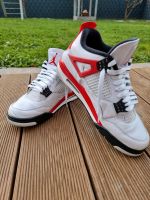 Nike Air Jordan 4 "Red Cement" Gr. 44 Bayern - Erlenbach am Main  Vorschau