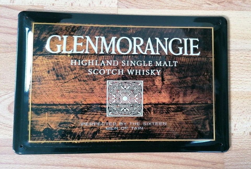 Glenmorangie Whisky Blechschild - Bar Lounge Schottland Deko in Bielefeld