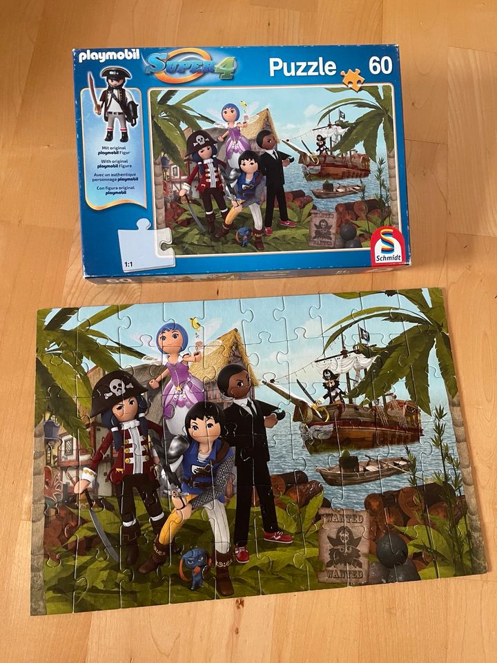 Playmobil Puzzle für Kinder 60+100 Teile, Memory in Kirchberg i. Wald