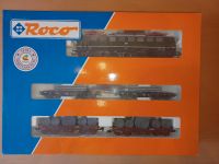 Roco H0 Eisenbahn - Set Lokomotive plus 4 Güterwagen Hessen - Neustadt Vorschau