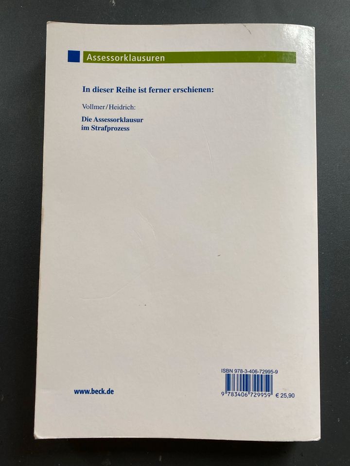 Die Assessorklausur im Zivilprozess, Knöringer, 17. Auflage in Siershahn