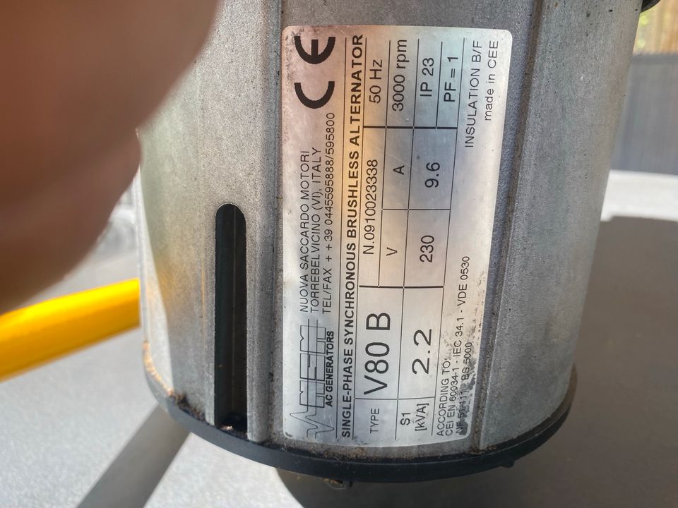 Stromerzeuger Notstromaggregat in Waldburg