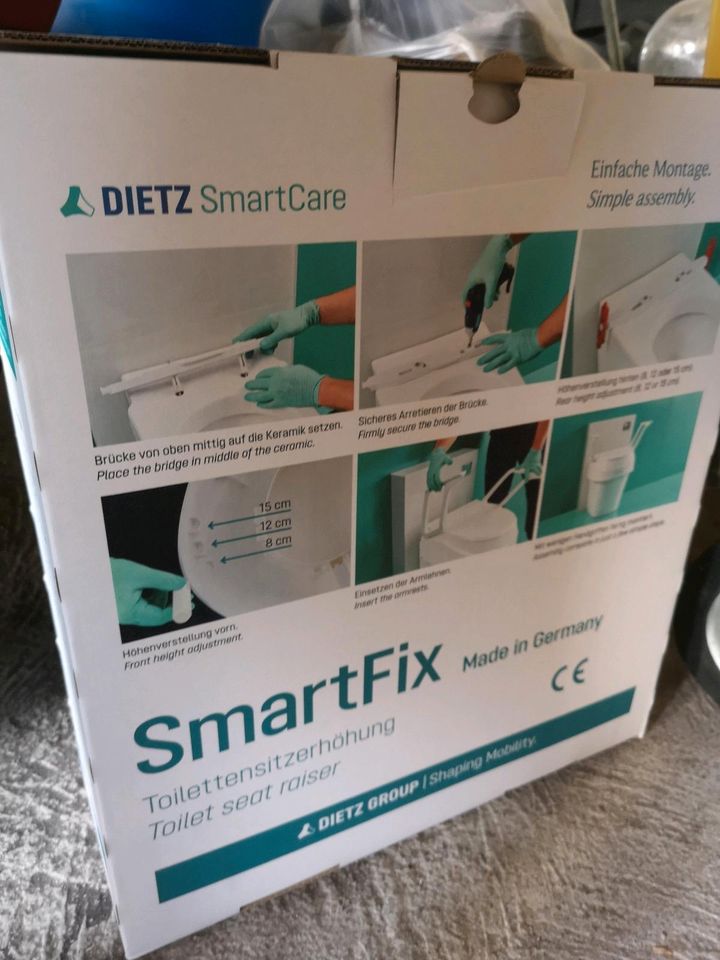 Dietz SmartFix Toilettensitzerhöhung in Obrigheim