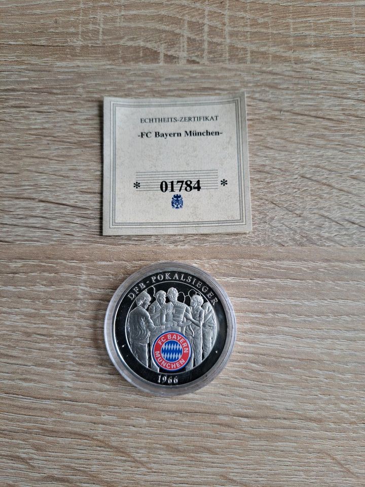 Medaille FC Bayern München in Selb