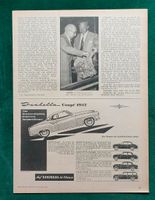 Borgward Isabella Coupe 1957 Werbung Niedersachsen - Danndorf Vorschau