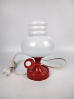 70er Jahre Graewe Lampe rot Opalglas Kunststoff Nachttischlampe Nordrhein-Westfalen - Alsdorf Vorschau