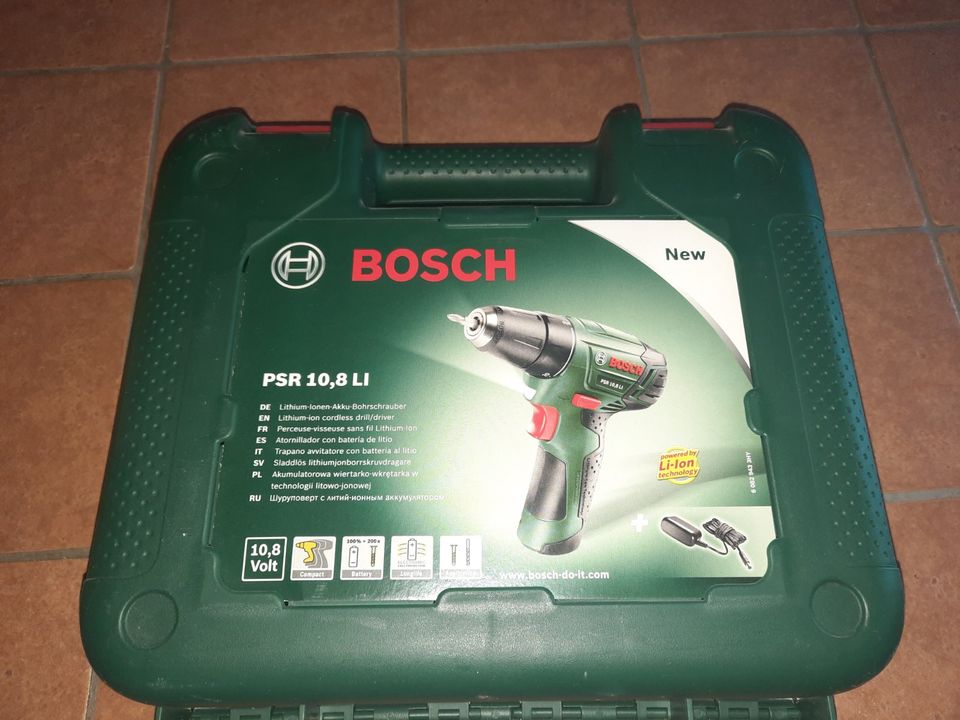 Bosch Akkuschrauber PSR 10,8 Li in Vlotho