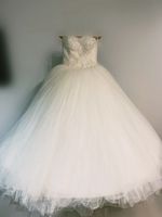 Brautkleid (Prinzessin) mit Glitzertüll und Reifrock Nordrhein-Westfalen - Neukirchen-Vluyn Vorschau