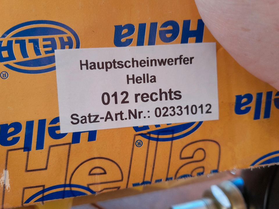 Hella scheinwerfer in Bornhagen