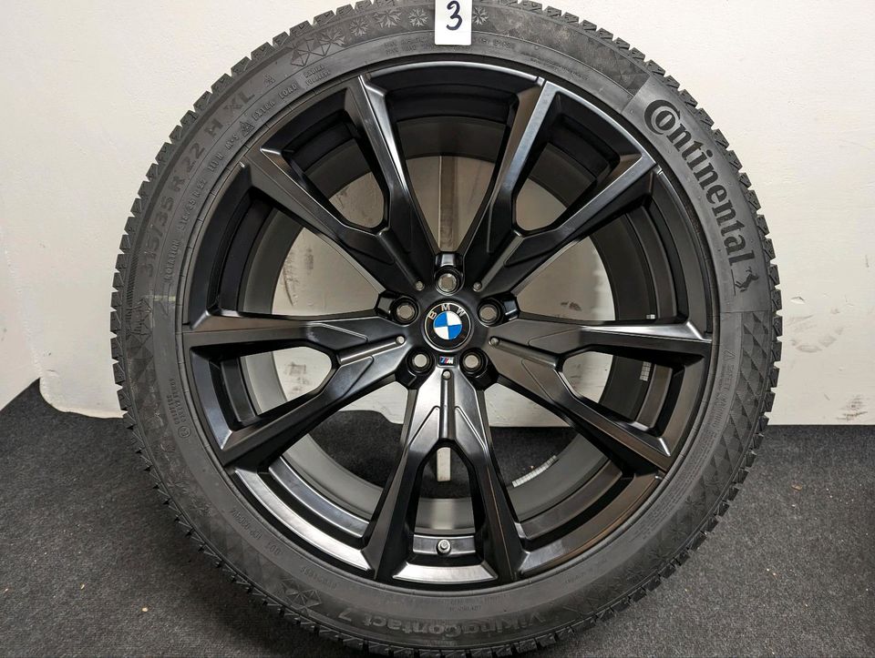 Original BMW X7 G07 M755 22 Zoll Felgen 8074221 Winter in Bingen