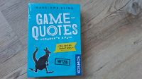 Game of Quotes Marc-Uwe Kling Kartenspiel Kosmos OVP Nordrhein-Westfalen - Hagen Vorschau