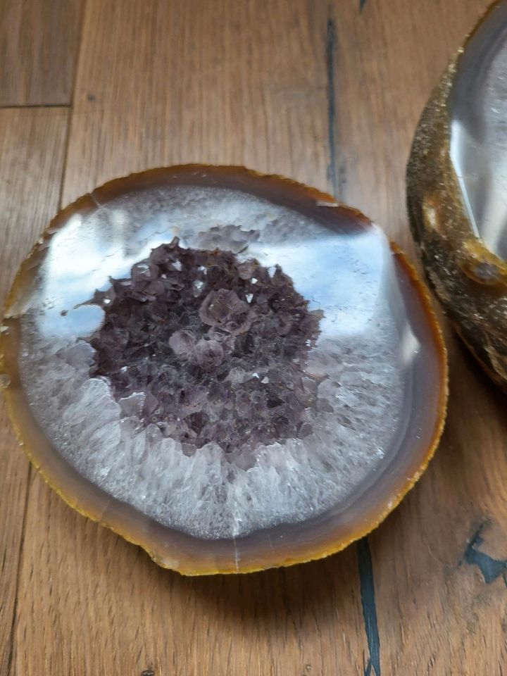 Achat Kristall Geode Amethyst in Erkenbrechtsweiler