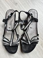 Tamaris Sandalen Keilabsatz Leder Gr. 41 Nordrhein-Westfalen - Mechernich Vorschau