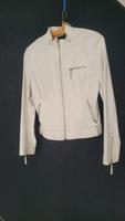 Weiße Echtlederjacke Lederjacke Biker Stil Gr 40 Bayern - Neumarkt i.d.OPf. Vorschau