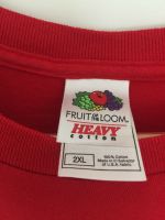 Herren T-Shirt, Marke Fruit of the Loom, 2XL, rot München - Allach-Untermenzing Vorschau