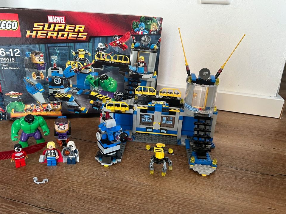 Lego Marvel Super Heroes Hulk Lab Smash 76018 in Sottrum