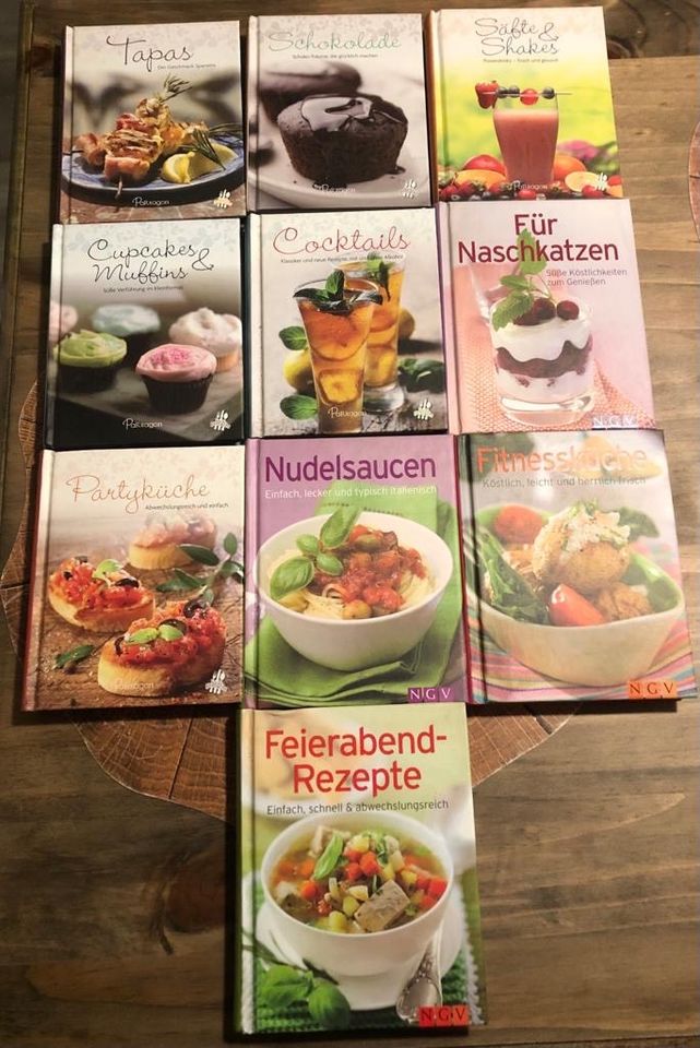 Verschiedene Rezeptbücher in Salzwedel