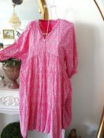 Hailys Sommerkleid Pink Made in Italy Gr. 44- 48 Bayern - Wiggensbach Vorschau