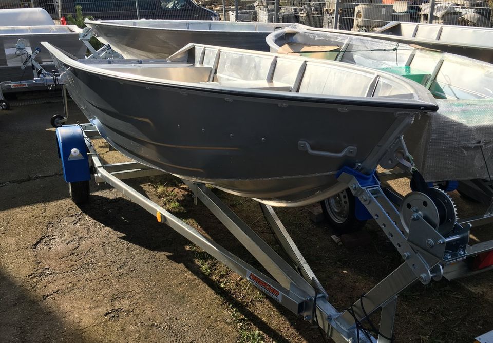 Aluminiumboot geschweißt Scandic400 Kat.C NEU Aluboot Angelboot in Gommern