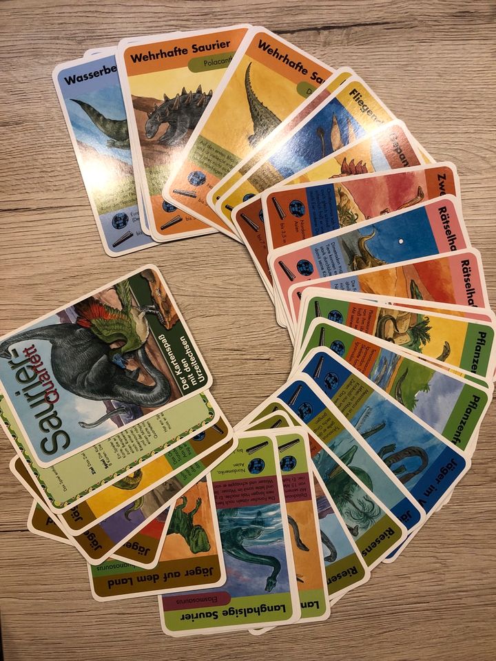 Spielesammlung, 4x Gesellschaftsspiele- Dinosaurier in Ahrensfelde