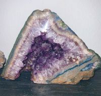 XXL Amethyst Druse mit Achat Rand ca. 9kg - Geode /Mineralien Nordrhein-Westfalen - Wassenberg Vorschau