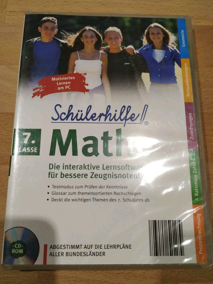 ❤❤ Schülerhilfe Lernsoftware Mathe 7. Klasse, NEU OVP in Königswinter