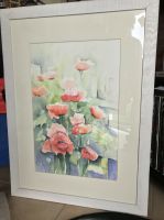 Aquarell Bild Mohnblumen Hessen - Niederdorfelden Vorschau