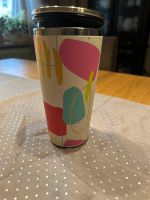 Thermobecher slide Cup 420 ml, Pink oranges Design Bayern - Wiesent Vorschau