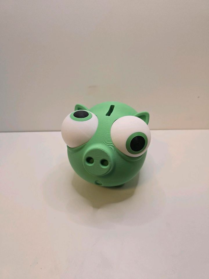 3D gedrucktes Sparschwein in Kraichtal