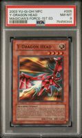 Yugioh Y-Dragon Head 1st Edition PSA 8 Englisch MFC Super Rare Nordrhein-Westfalen - Kreuzau Vorschau