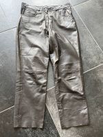 Lederhose Gr. 44 dunkelbraun Nordrhein-Westfalen - Kerpen Vorschau