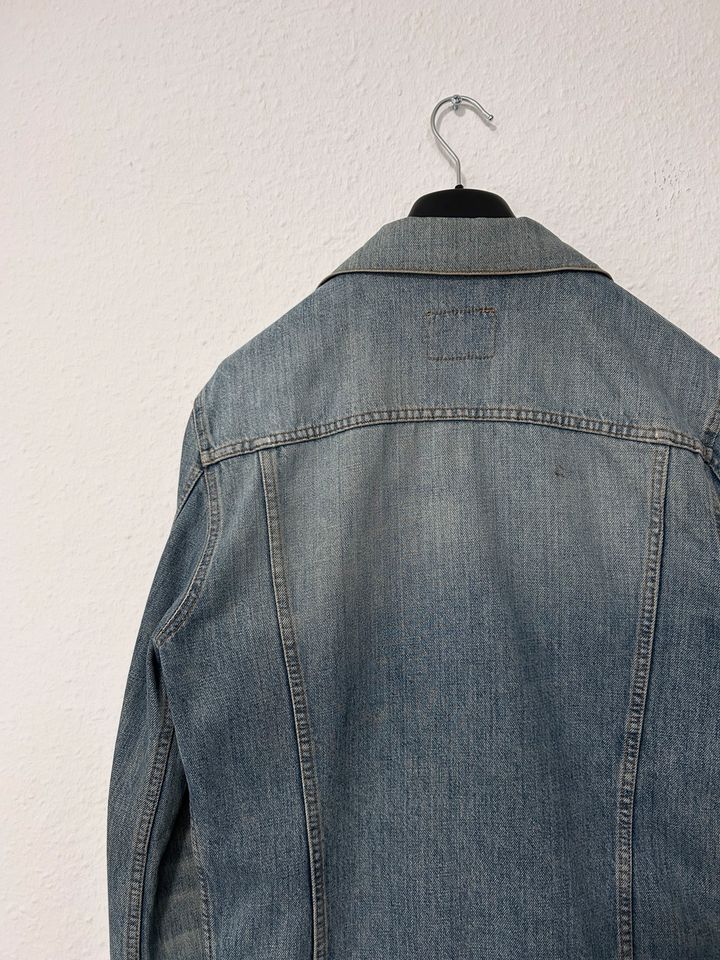 Helmut Lang vintage Jeans trucker jacke Größe M in Essen