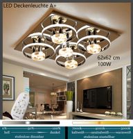 LED Deckenleuchte Lampe 62cm, 100W mit Fernbedienung dimmbar B143 Nordrhein-Westfalen - Bergheim Vorschau