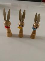 Osterhasen mit Lederohren, 3 Stück, Dregeno, DDR Unstruttal - Reiser Vorschau