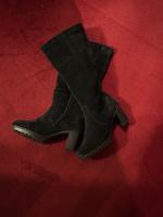 Warme ,elegante Schaftstiefel Rieker (gefüttert) schwarz Leipzig - Schönefeld-Abtnaundorf Vorschau